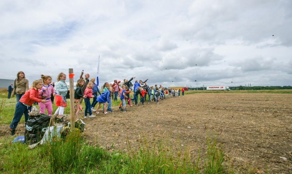 Zaaien Franklin weg Gorichem