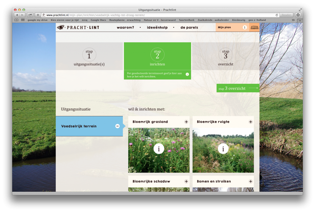 Stappenplan Prachtlint website